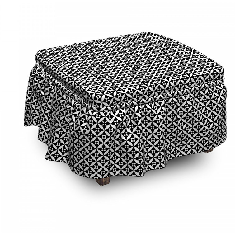 Bless international Ottoman Slipcover Wayfair